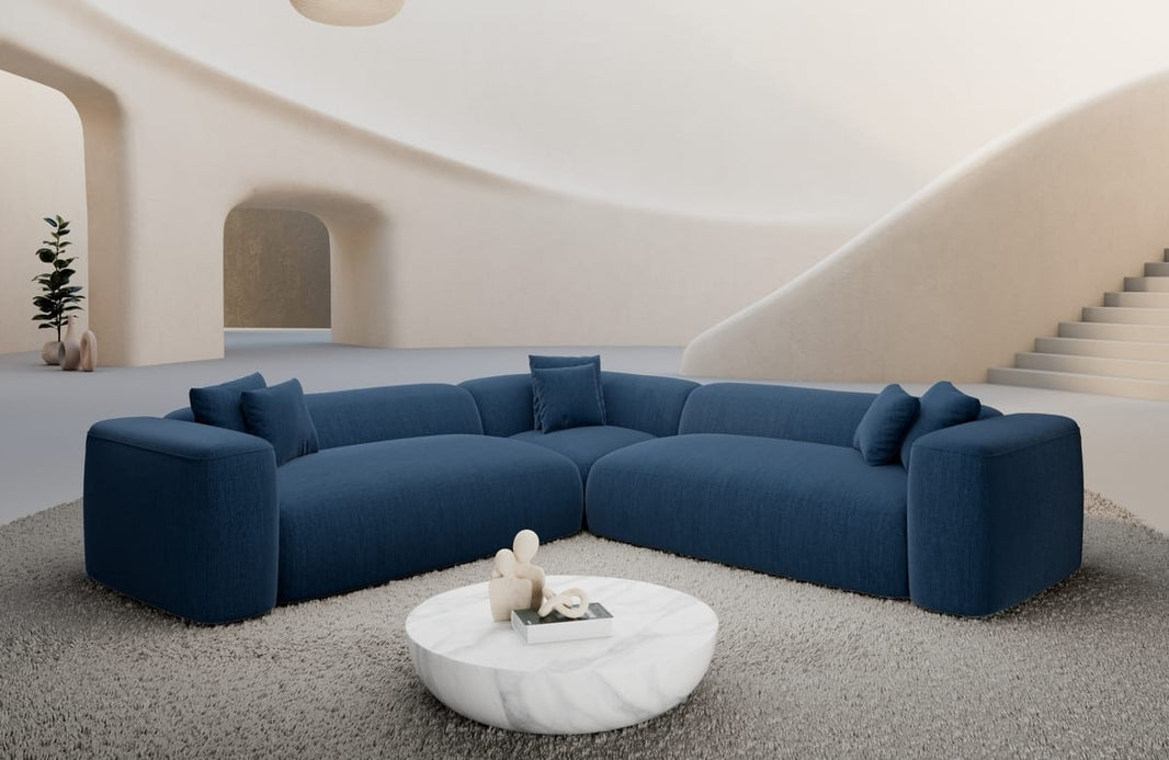Stoff Ecksofa Alcudia L-Form
