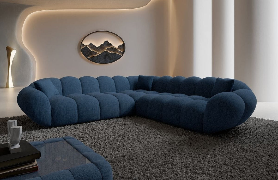 Stoff Ecksofa Maleron L-Form