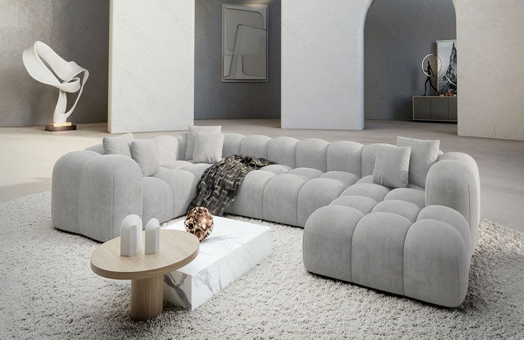Stoff Wohnlandschaft Formentera U-Form
