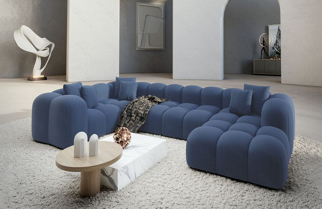Stoff Wohnlandschaft Formentera U-Form