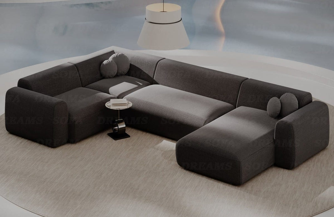 Stoff Wohnlandschaft Cortegada U-Form