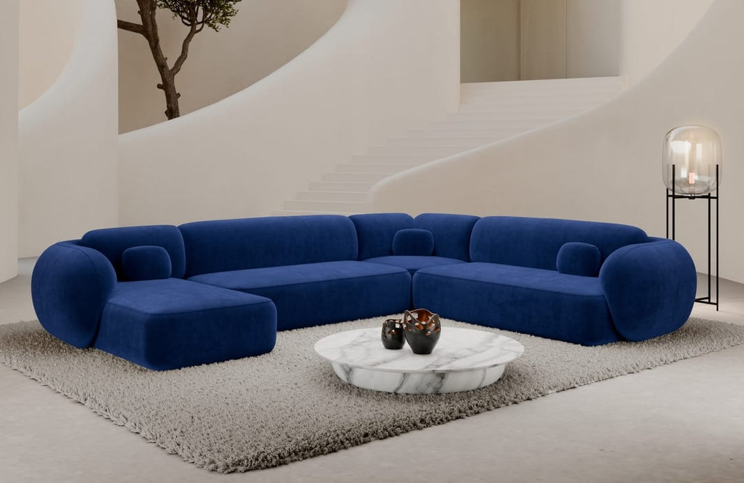 Wohnlandschaft Altea XXL U-Form in Stoff