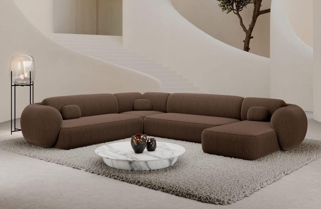 Wohnlandschaft Altea XXL U-Form in Stoff