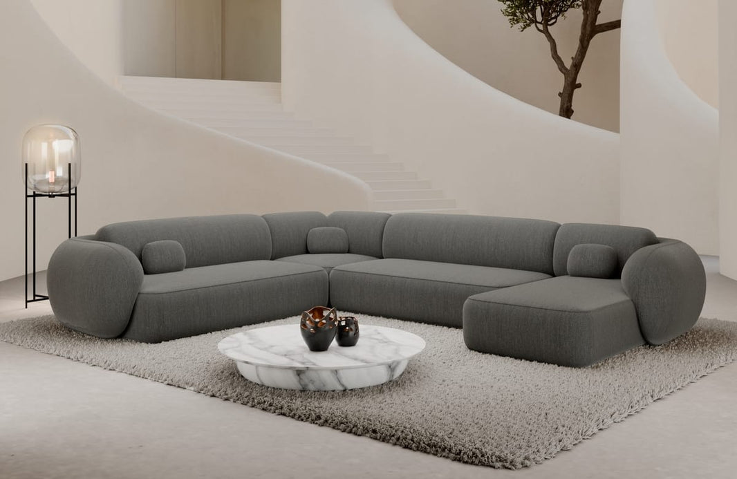 Wohnlandschaft Altea XXL U-Form in Stoff