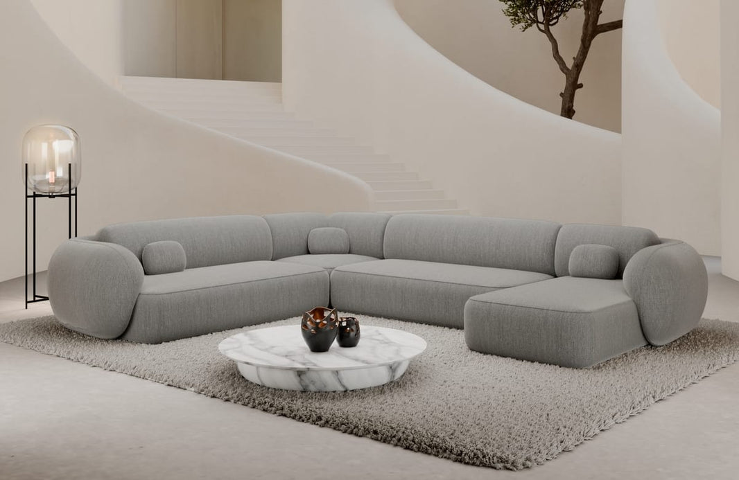 Wohnlandschaft Altea XXL U-Form in Stoff