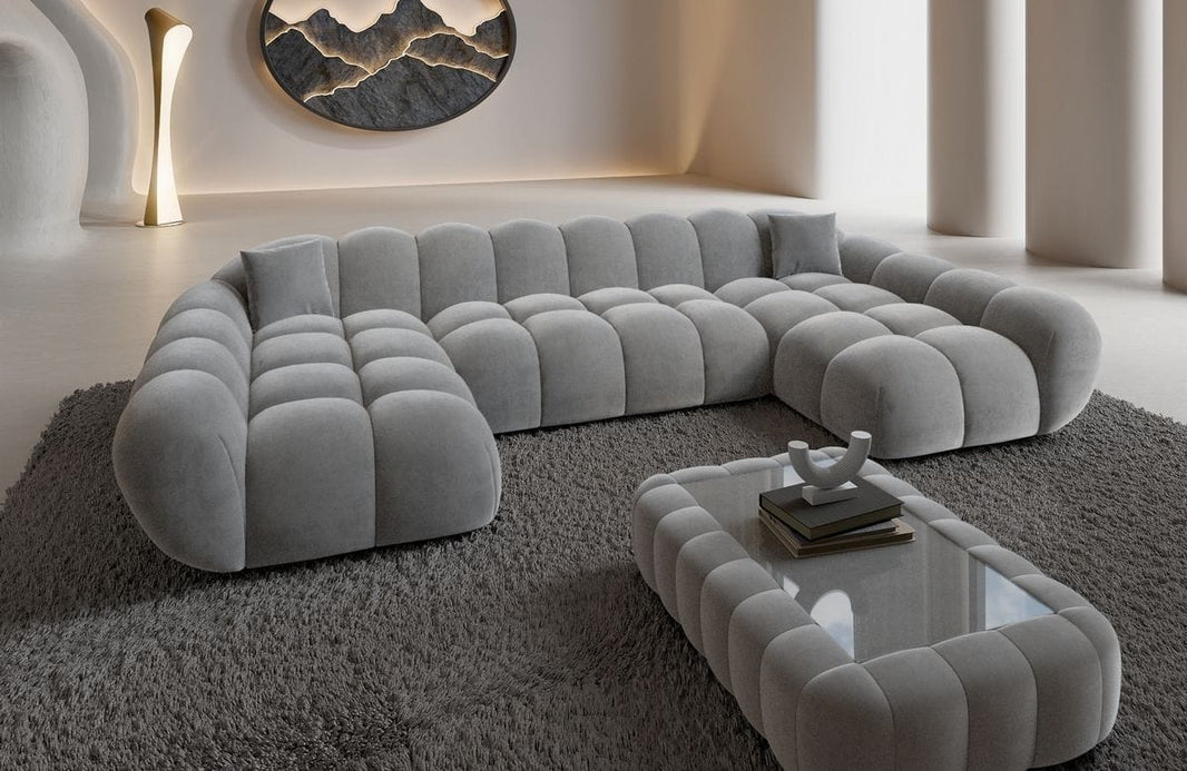 Couchlandschaft Maleron Studio U-Form in Stoff