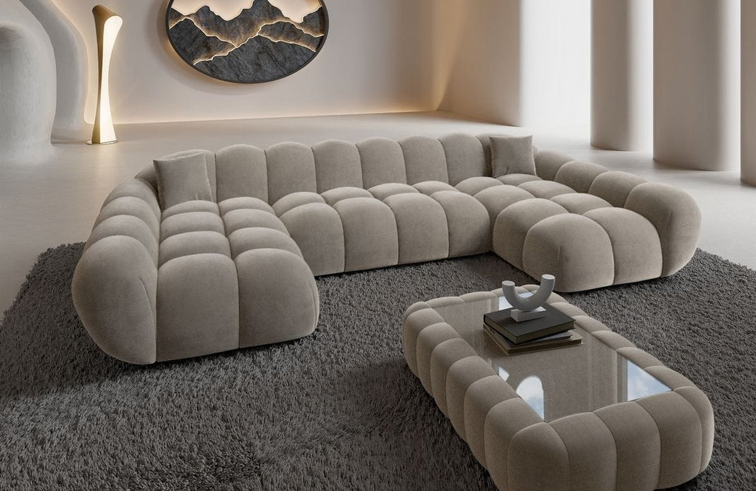 Couchlandschaft Maleron Studio U-Form in Stoff