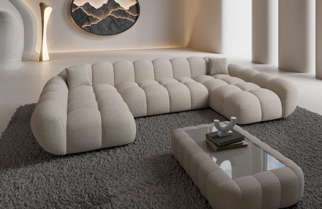 Couchlandschaft Maleron Studio U-Form in Stoff