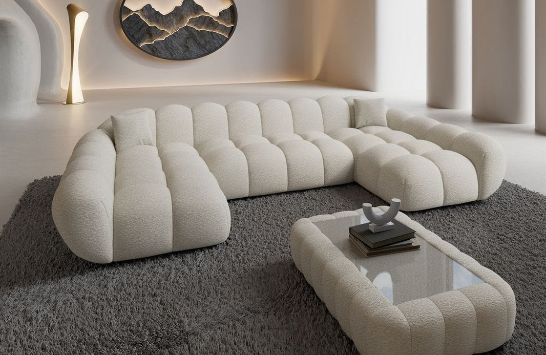 Couchlandschaft Maleron Studio U-Form in Stoff
