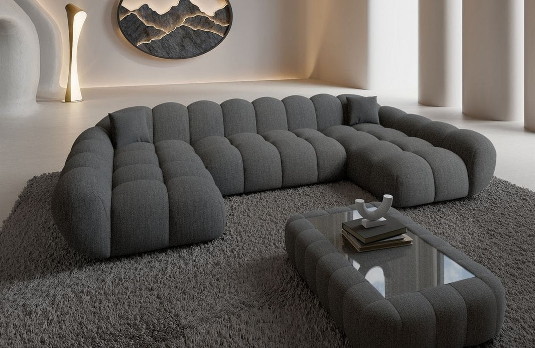 Couchlandschaft Maleron Studio U-Form in Stoff