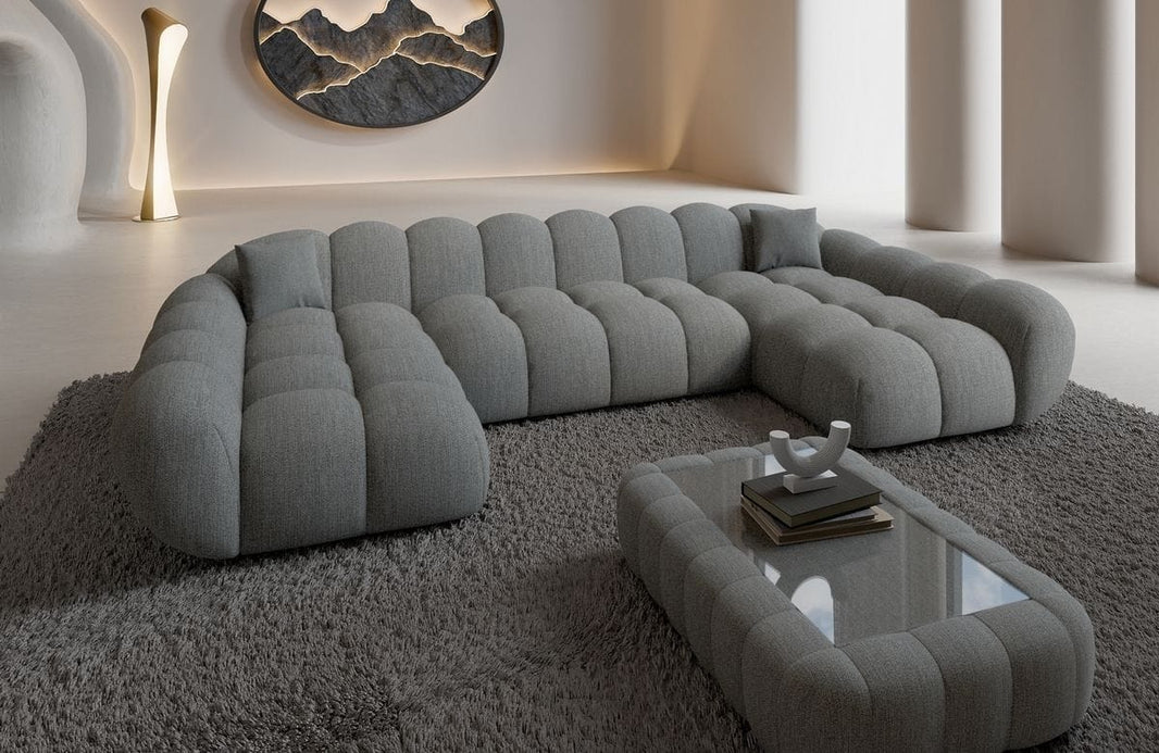 Couchlandschaft Maleron Studio U-Form in Stoff