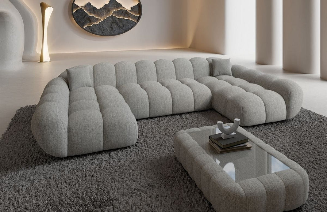 Couchlandschaft Maleron Studio U-Form in Stoff