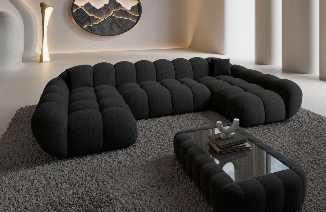 Couchlandschaft Maleron Studio U-Form in Stoff