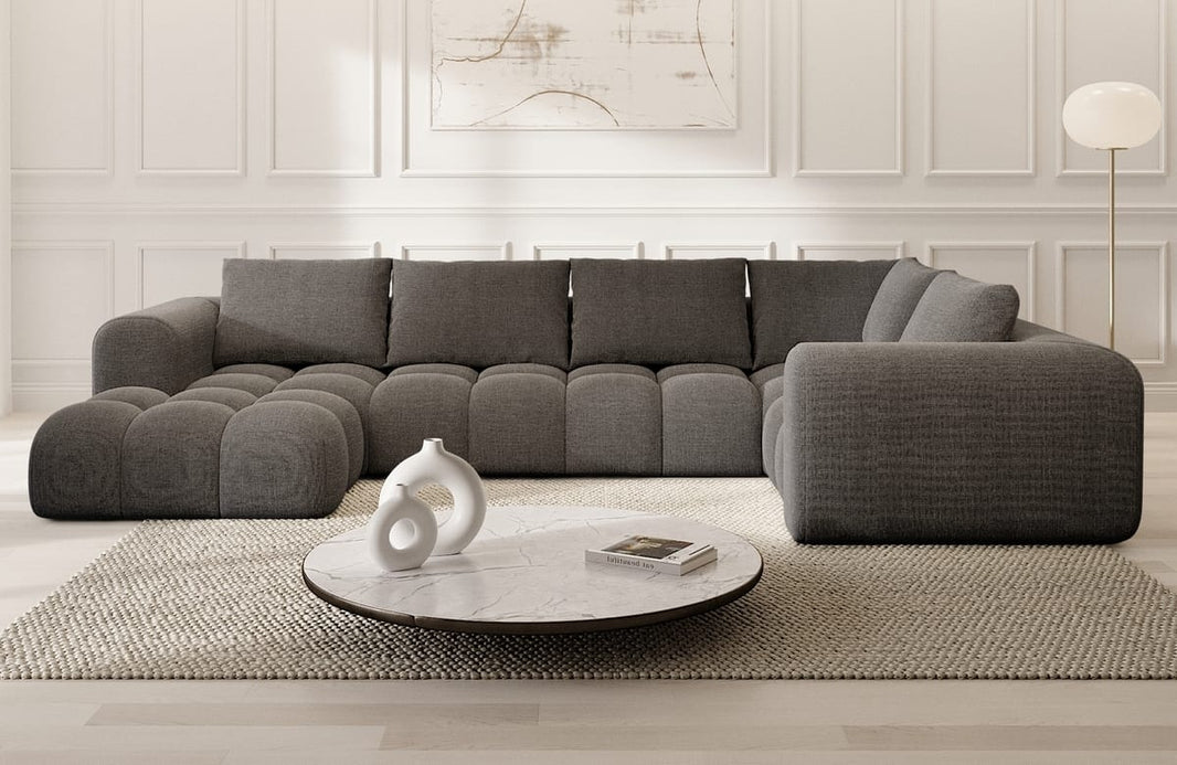 Couchlandschaft Casaluna U-Form in Stoff