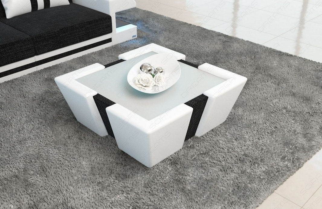 Couchtisch Apollonia in Stoff