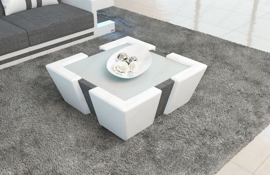 Couchtisch Apollonia in Stoff