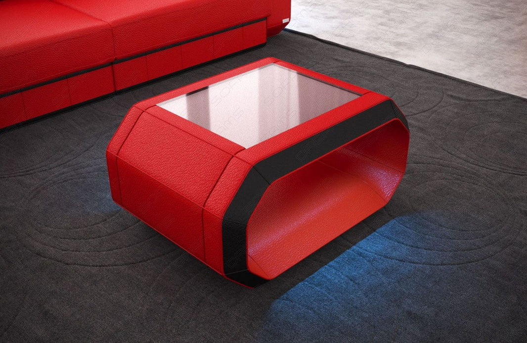 Couchtisch Roma in Leder