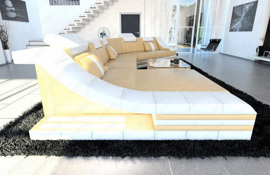 Mini Sofa Turino CL-Form aus Leder