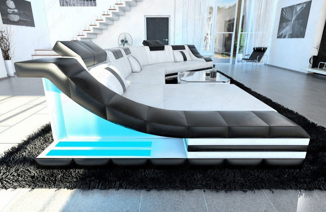 Mini Sofa Turino CL-Form aus Leder