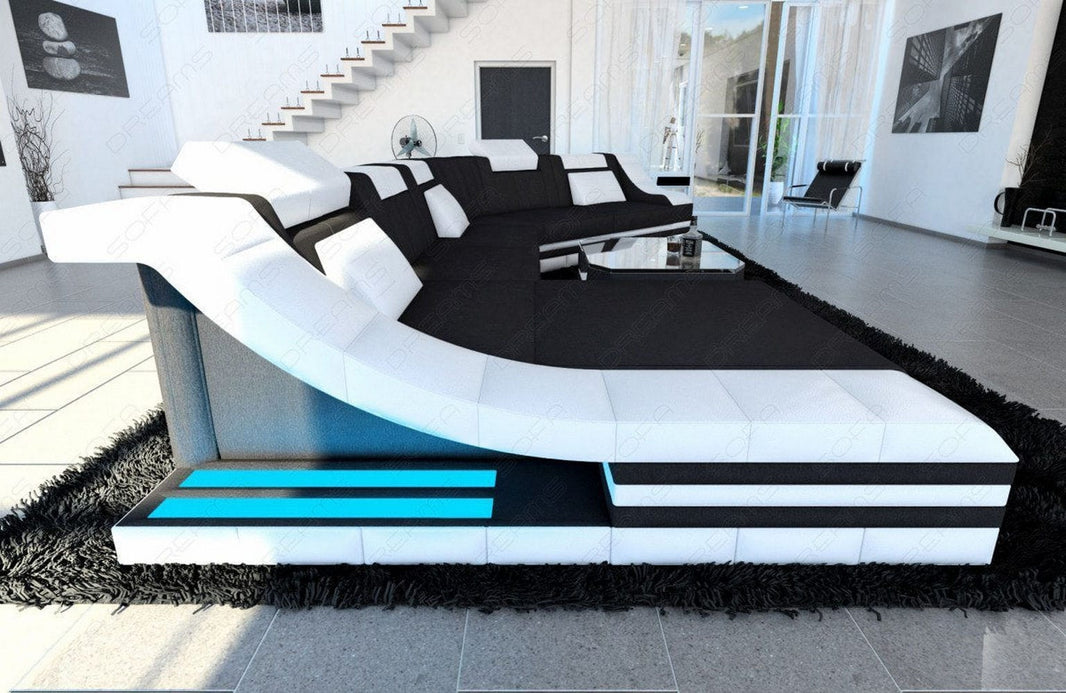 XXL Wohnlandschaft Turino CL-Form aus Stoff