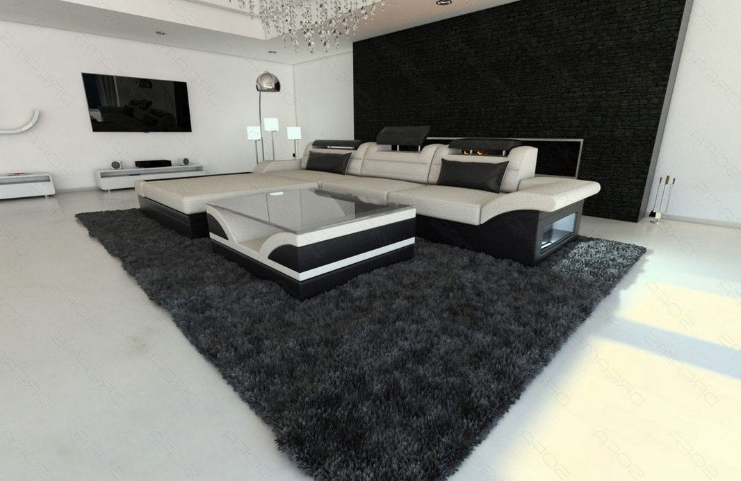 Ecksofa Parma L-Form aus Stoff