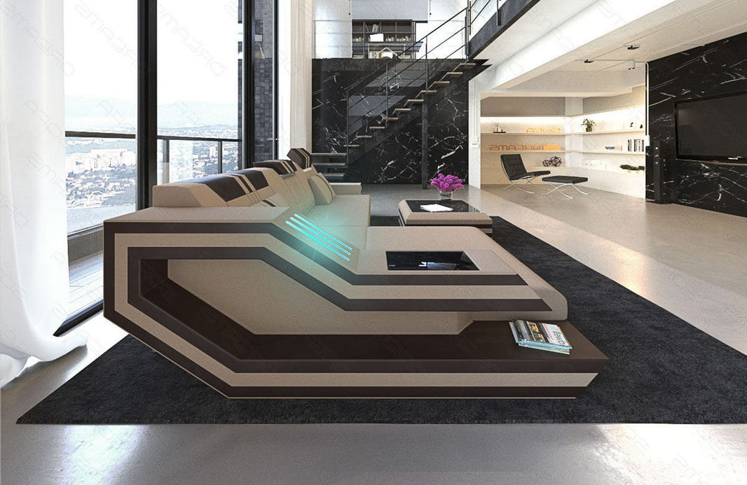 Stoff Ecksofa Ravenna L-Form