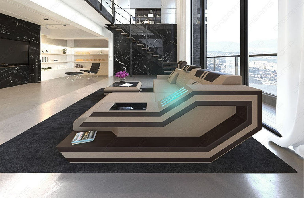 Stoff Ecksofa Ravenna L-Form