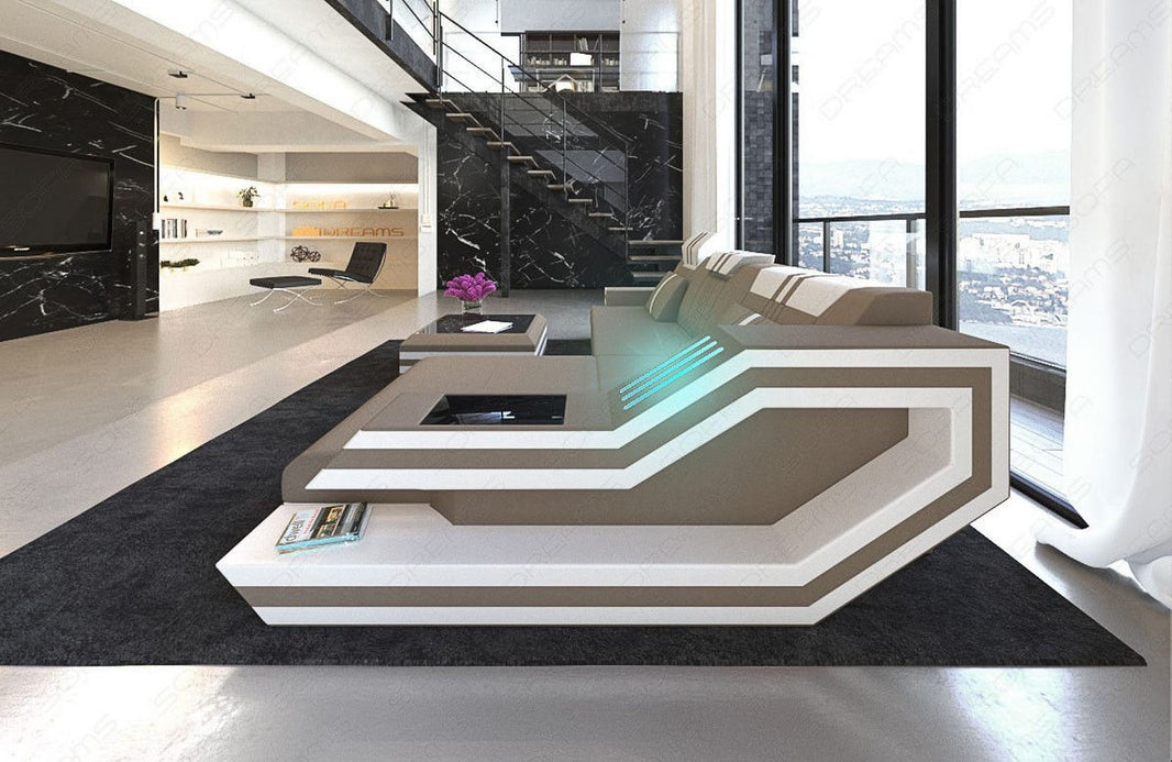 Stoff Ecksofa Ravenna L-Form