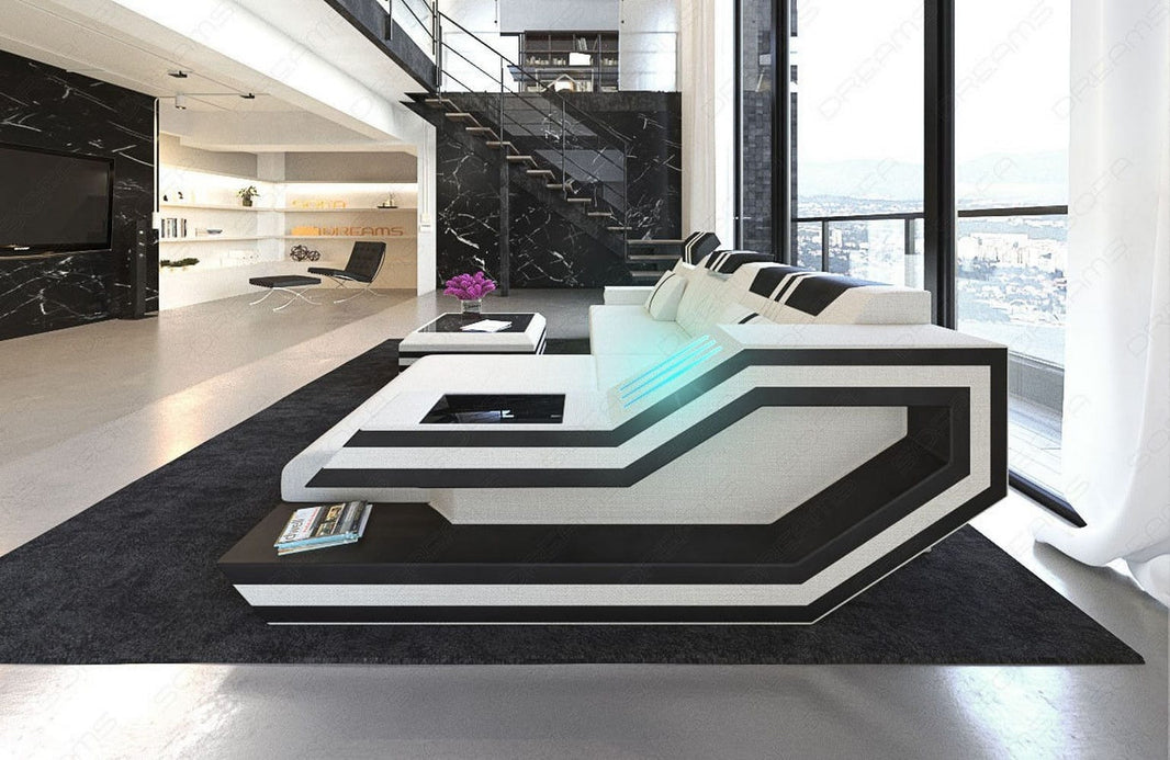Stoff Ecksofa Ravenna L-Form