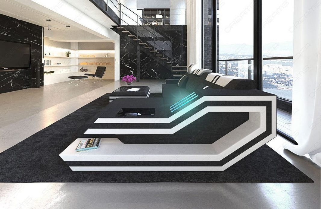Stoff Ecksofa Ravenna L-Form