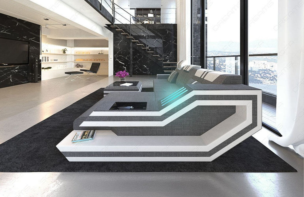 Stoff Ecksofa Ravenna L-Form
