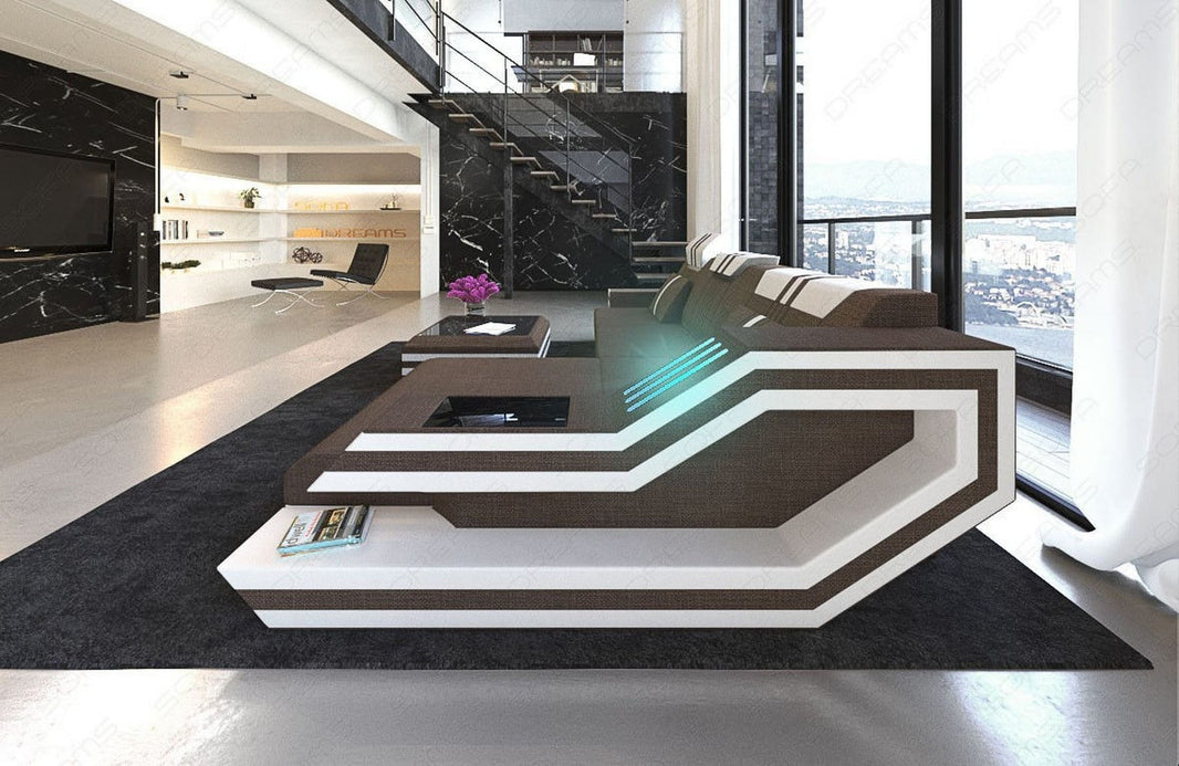 Stoff Ecksofa Ravenna L-Form