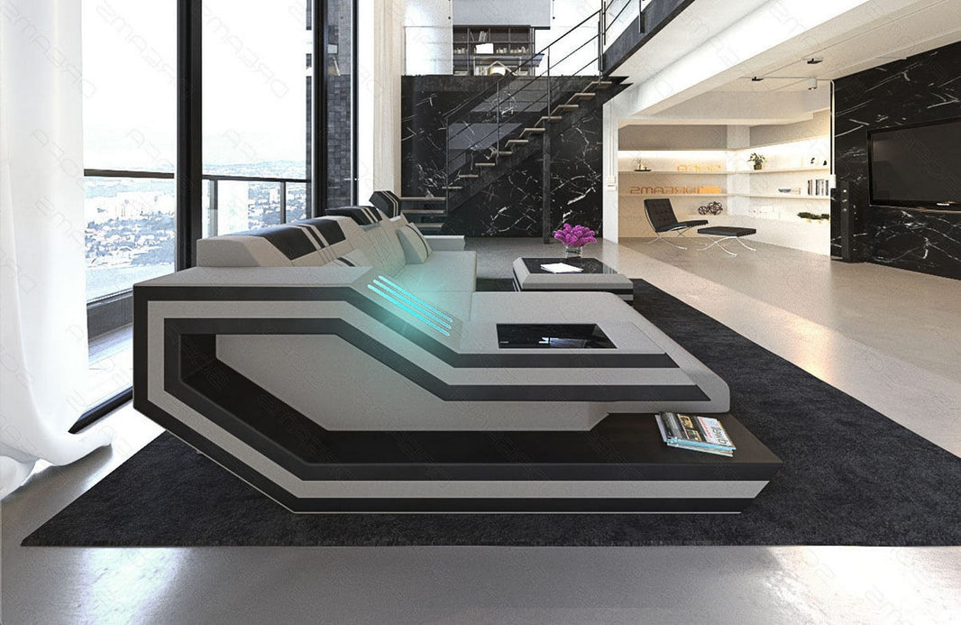 Stoff Ecksofa Ravenna L-Form