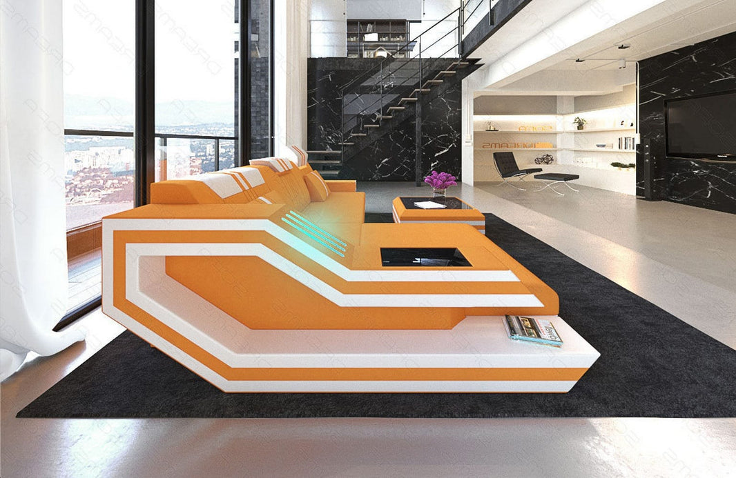 Stoff Ecksofa Ravenna L-Form