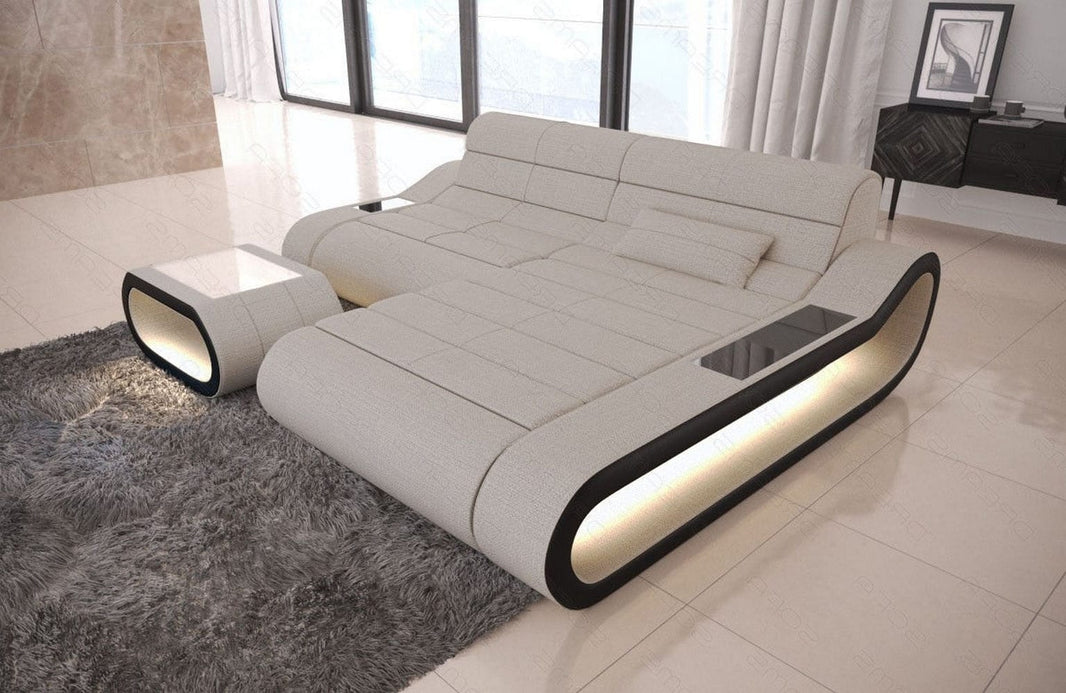 Stoff Ecksofa Concept L-Form