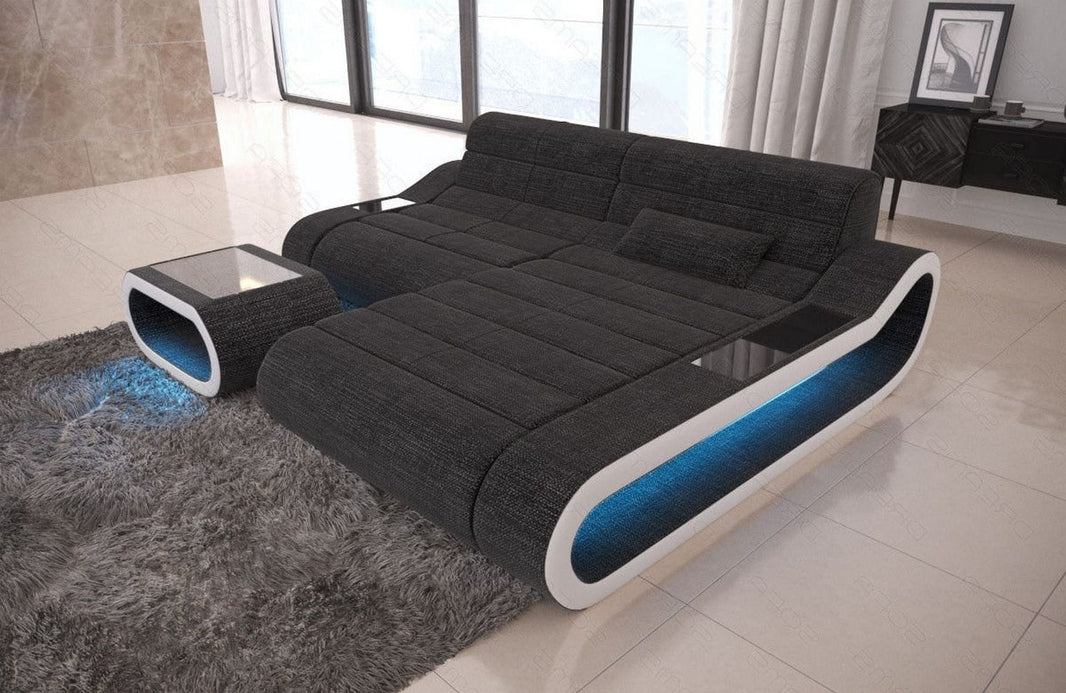 Stoff Ecksofa Concept L-Form