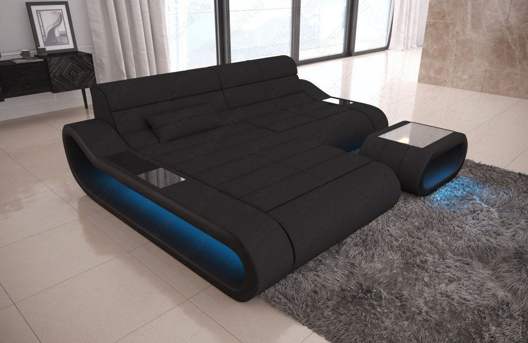 Stoff Ecksofa Concept L-Form