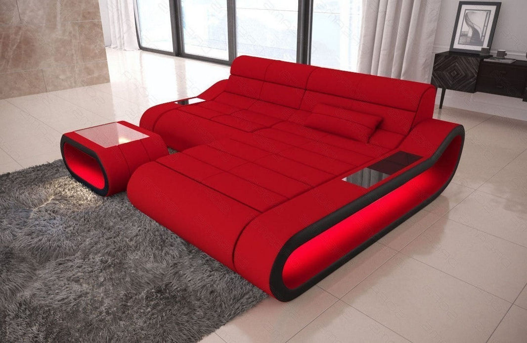 Stoff Ecksofa Concept L-Form