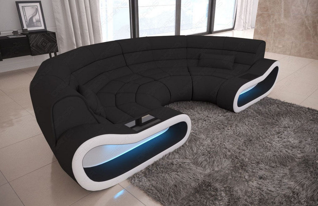 Stoff Bigsofa Concept U-Form