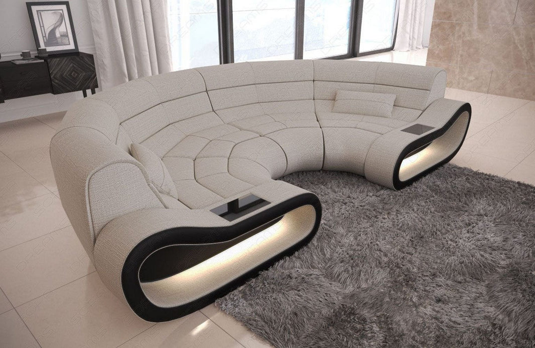 Stoff Bigsofa Concept U-Form