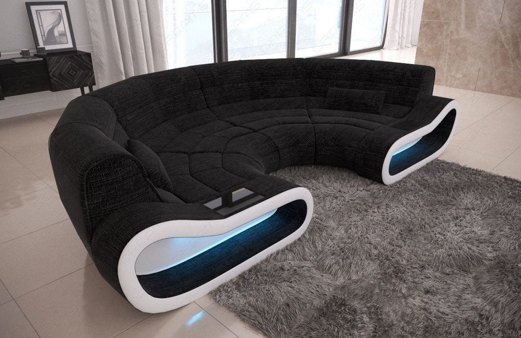 Stoff Bigsofa Concept U-Form