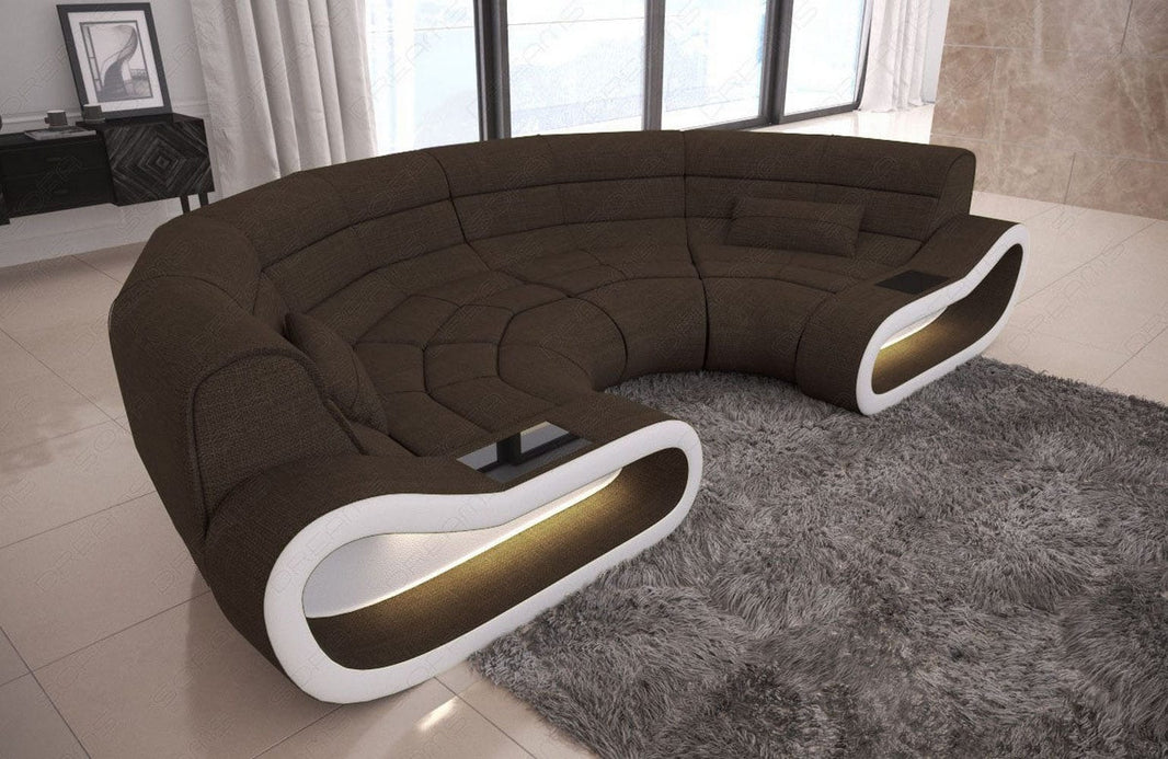 Stoff Bigsofa Concept U-Form