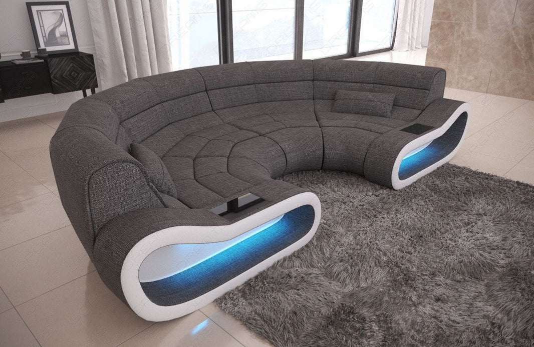 Stoff Bigsofa Concept U-Form