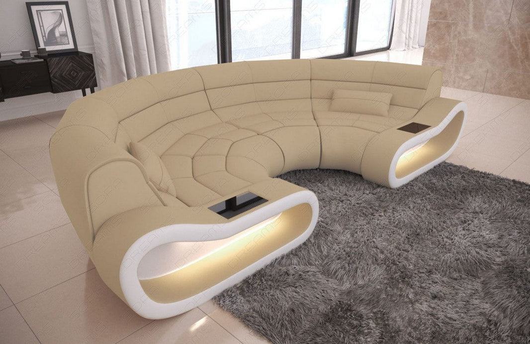 Stoff Bigsofa Concept U-Form