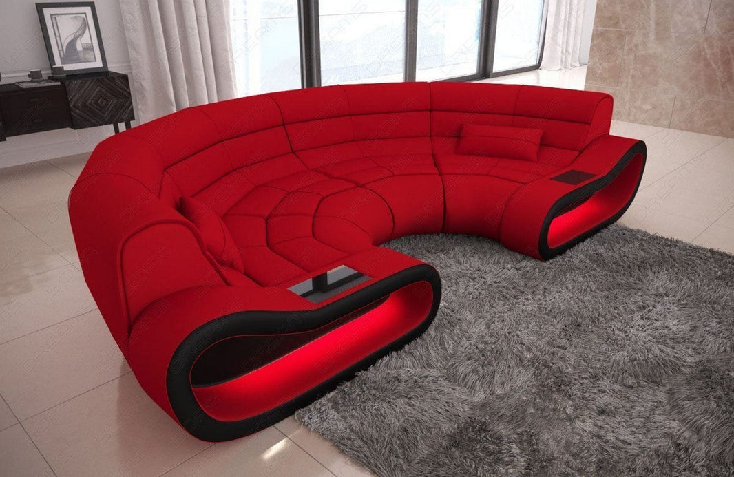 Stoff Bigsofa Concept U-Form