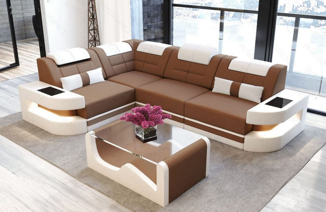 Stoff Ecksofa Como L-Form