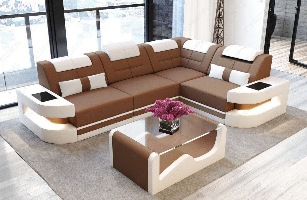 Stoff Ecksofa Como L-Form