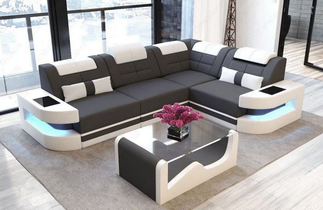 Stoff Ecksofa Como L-Form