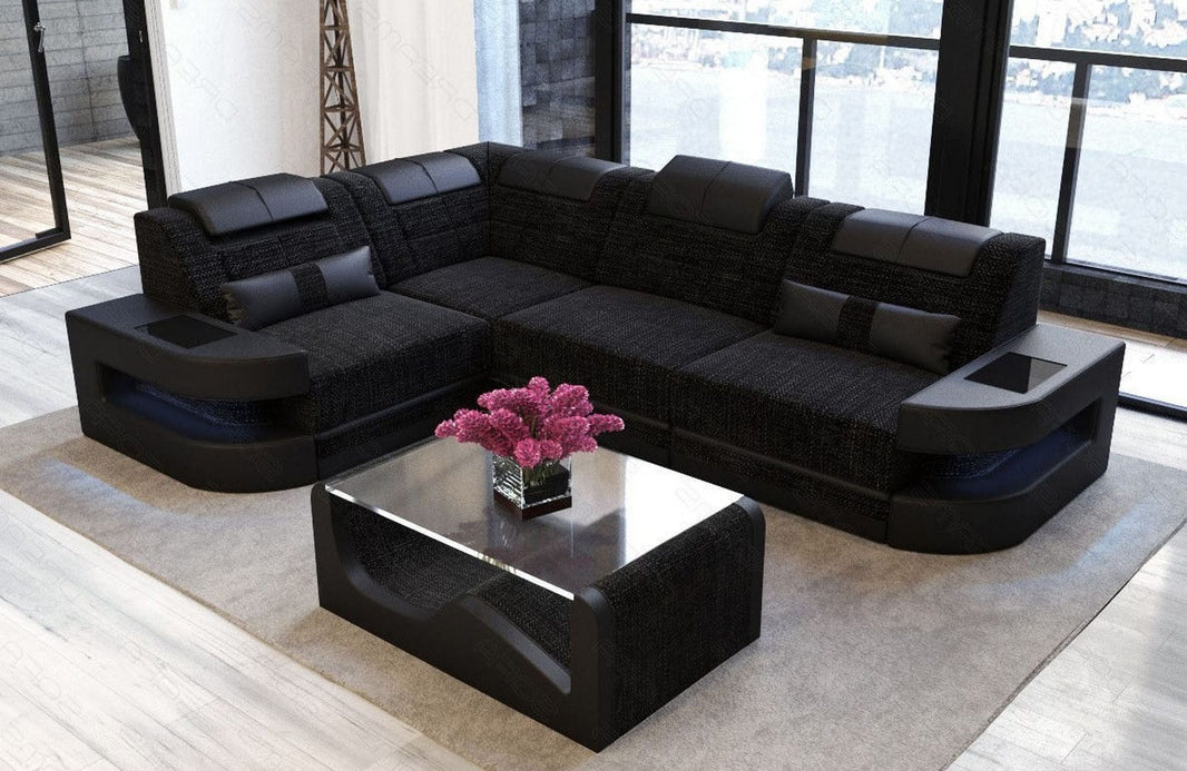 Stoff Ecksofa Como L-Form