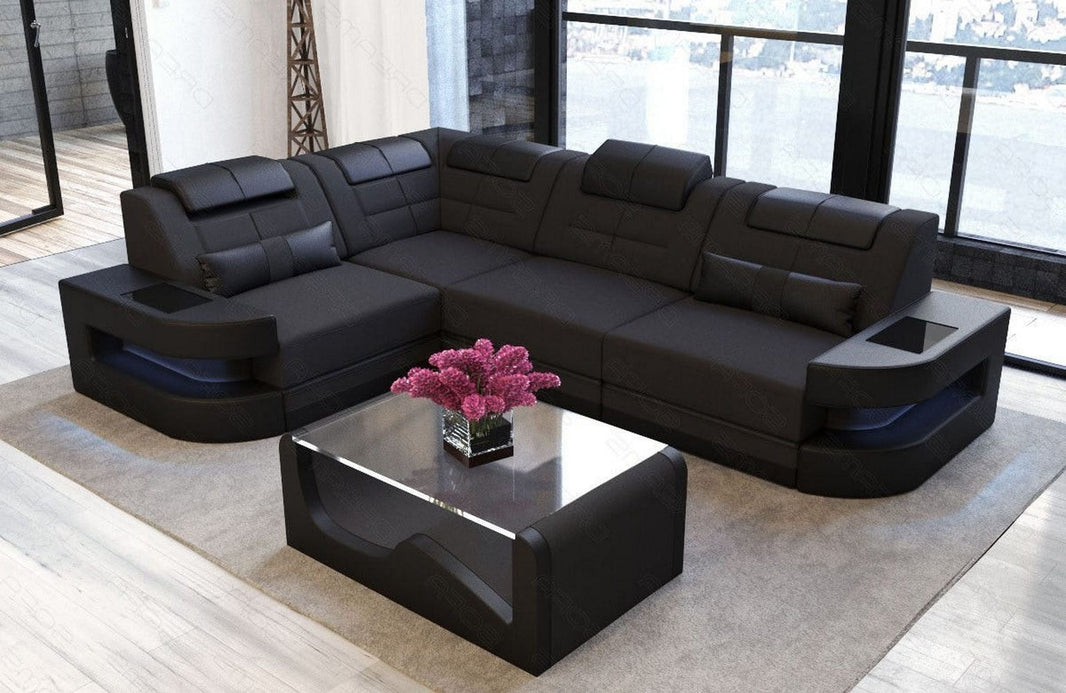 Stoff Ecksofa Como L-Form